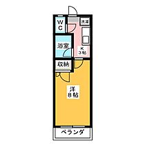 エグゼ2  ｜ 三重県津市一身田町（賃貸マンション1K・2階・22.81㎡） その2