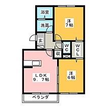 プレミール　ボヌールＧ  ｜ 三重県津市河芸町上野（賃貸アパート2LDK・1階・52.54㎡） その2