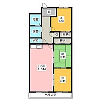 ル・ポール東浜  ｜ 三重県津市栗真町屋町（賃貸マンション3LDK・6階・72.54㎡） その2