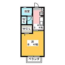 グリーンピースC  ｜ 三重県津市末広町（賃貸アパート1K・2階・28.21㎡） その2