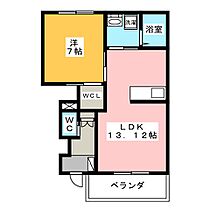 アリエス  ｜ 三重県津市上浜町５丁目（賃貸マンション1LDK・1階・48.46㎡） その2