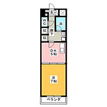 K’ｓガーデン  ｜ 三重県津市栗真町屋町（賃貸マンション1DK・4階・32.20㎡） その2