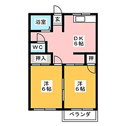 🉐敷金礼金0円！🉐フレグランスＢ