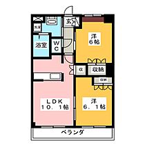 エルピスハイム　Ａ棟  ｜ 三重県鈴鹿市一ノ宮町（賃貸マンション2LDK・1階・49.58㎡） その2