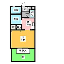 ST.CLADRE SERA  ｜ 三重県鈴鹿市岸岡町（賃貸アパート1K・1階・28.24㎡） その2