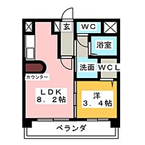 シャルマン　ツカーサ  ｜ 三重県鈴鹿市稲生塩屋３丁目（賃貸マンション1LDK・1階・31.32㎡） その2