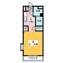 セントリバーヒルズひばりが丘II  ｜ 三重県鈴鹿市岸岡町（賃貸マンション1K・2階・30.60㎡） その2