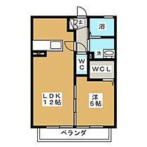 グランツァ  ｜ 三重県鈴鹿市平野町（賃貸アパート1LDK・2階・40.07㎡） その2