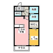 グランモア花林  ｜ 三重県鈴鹿市平野町（賃貸アパート1LDK・1階・33.39㎡） その2