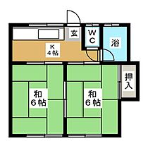 コーポ寺田  ｜ 三重県鈴鹿市平野町（賃貸マンション2K・1階・33.34㎡） その2