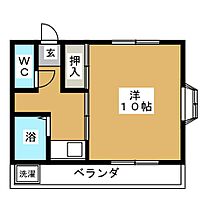 レジデンスＨＩＲＡＮＯ  ｜ 三重県鈴鹿市平野町（賃貸マンション1K・2階・25.60㎡） その2