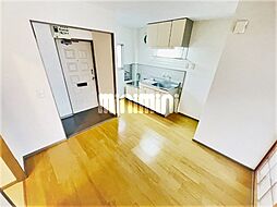 シティハイツ吉沢　C 2階2DKのリビング/ダイニング