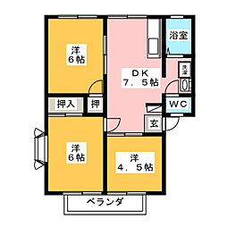 🉐敷金礼金0円！🉐まほろば　Ａ棟