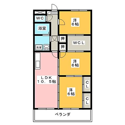 ルミエール・モリ B_間取り_0