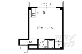 京都府京都市伏見区桃山筒井伊賀西町（賃貸アパート1K・2階・17.50㎡） その2