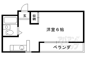 京都府京都市右京区太秦帷子ケ辻町（賃貸マンション1K・3階・20.74㎡） その2