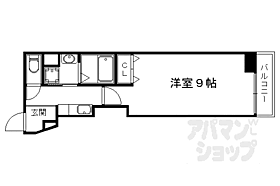 京都府京都市下京区神明町（賃貸マンション1K・3階・24.65㎡） その2