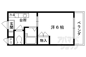 サン・ウエストくら 302 ｜ 京都府京都市下京区西七条南西野町（賃貸マンション1K・3階・18.05㎡） その2