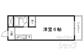 山本マンション 205 ｜ 京都府京都市東山区今熊野北日吉町（賃貸マンション1K・2階・19.00㎡） その2