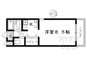 セリバ中久世 405 ｜ 京都府京都市南区久世中久世町5丁目（賃貸マンション1R・4階・25.60㎡） その2