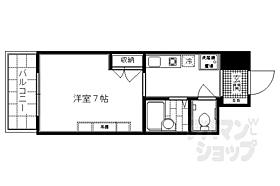 京都府京都市中京区釜座通押小路下ル下松屋町（賃貸マンション1K・3階・19.80㎡） その2