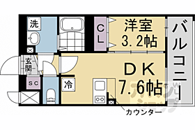 ファステート京都ステーションウォズ 615 ｜ 京都府京都市南区東九条北河原町（賃貸マンション1DK・6階・28.71㎡） その2