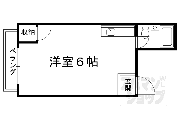 ＳＴＥＰ　ＲＩＧＨＴ　ＵＰ 302｜京都府京都市下京区西七条北月読町(賃貸マンション1R・3階・17.00㎡)の写真 その2