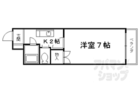 京都府京都市中京区西ノ京銅駝町（賃貸マンション1K・2階・21.50㎡） その2