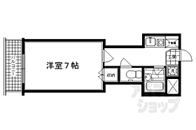 京都府京都市中京区高倉通二条上ル天守町（賃貸マンション1K・2階・22.44㎡） その2