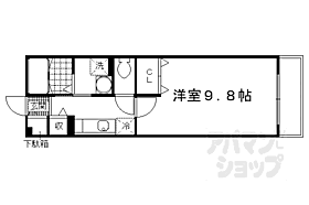 京都府京都市伏見区醍醐東大路町（賃貸アパート1K・2階・30.46㎡） その2