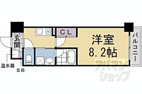 京都府京都市下京区新町通五条上ル材木町（賃貸マンション1K・2階・24.98㎡） その2