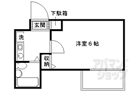 京都府京都市伏見区雁金町（賃貸マンション1R・1階・18.00㎡） その2