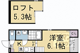 Ｔ－Ｒｅｓｉｄｅｎｃｅ　4 101 ｜ 京都府京都市山科区日ノ岡石塚町（賃貸アパート1R・1階・20.10㎡） その2