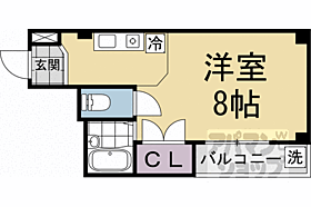 ハイムエルベ 304 ｜ 京都府京都市下京区南八百屋町（賃貸マンション1R・3階・22.20㎡） その2