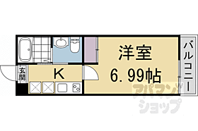 Ｋａｍｏ　Ｒｉｖｅｒ　清水五条 302 ｜ 京都府京都市東山区鞘町通五条下る大阪町（賃貸アパート1K・3階・21.11㎡） その2