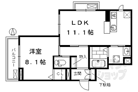 シャーメゾン花屋町 306 ｜ 京都府京都市下京区西七条東石ケ坪町（賃貸マンション1LDK・3階・47.10㎡） その2