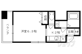 グラマシー京都 1109 ｜ 京都府京都市下京区南不動堂町（賃貸マンション1K・11階・26.34㎡） その2