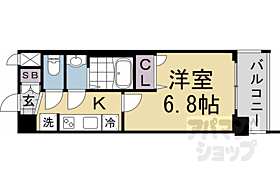 ソルテラス京都西大路　郁 610 ｜ 京都府京都市下京区西七条石井町（賃貸マンション1K・6階・23.40㎡） その2