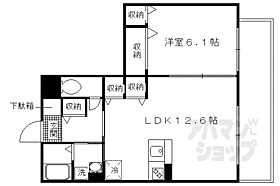 京都府京都市伏見区向島吹田河原町（賃貸アパート1LDK・3階・46.62㎡） その2