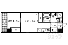 京都府京都市中京区西ノ京南原町（賃貸マンション1LDK・2階・35.72㎡） その2