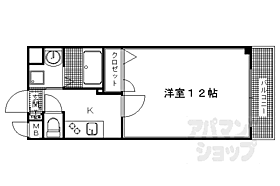 京都府京都市中京区西ノ京月輪町（賃貸マンション1K・3階・34.49㎡） その2