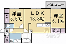 仮称）Ｄ－ｒｏｏｍ京都市下京区東魚屋町 101 ｜ 京都府京都市下京区六条通室町東入東魚屋町（賃貸アパート2LDK・1階・61.51㎡） その2