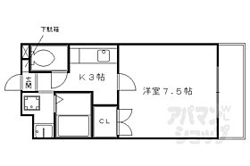 リベロ上田 303 ｜ 京都府京都市山科区竹鼻竹ノ街道町（賃貸マンション1K・3階・25.00㎡） その2