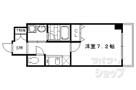 レジデンス京都ミッドシティ 508 ｜ 京都府京都市下京区塩小路通黒門東入坊門中之町（賃貸マンション1K・5階・25.60㎡） その2