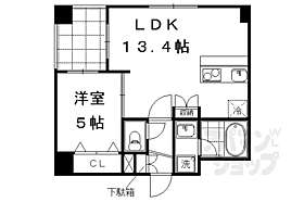 グラシア清水五条 307 ｜ 京都府京都市東山区大黒町通五条上る大黒町（賃貸マンション1LDK・3階・43.56㎡） その2