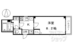 ジュネス京都 303 ｜ 京都府京都市下京区小稲荷町（賃貸マンション1K・3階・25.38㎡） その2