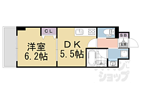 エルミナラクト 408 ｜ 京都府京都市山科区御陵別所町（賃貸マンション1DK・4階・28.77㎡） その2