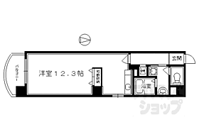 京都府京都市下京区綾小路通油小路東入ル芦刈山町（賃貸マンション1R・8階・30.23㎡） その2