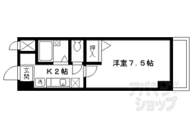 京都府京都市右京区太秦上ノ段町（賃貸マンション1K・5階・22.26㎡） その2