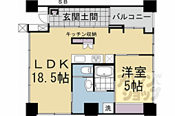 シャリマー西大路 6階